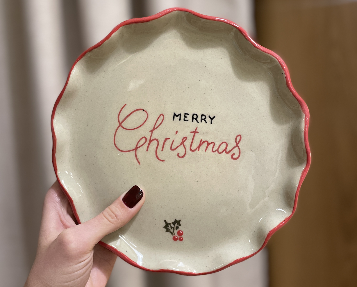 Новогодние тарелки 13+ фото 1